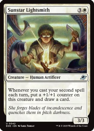 Sunstar Lightsmith  [Foil]  (EOE-042) - [Edge of Eternities] - Trinity Hobby