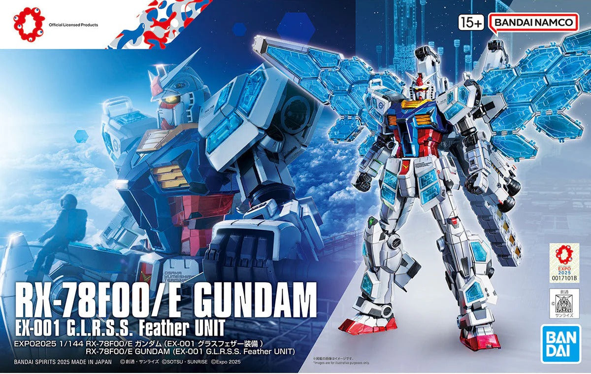 [Pre-Order] 1/144 RX-78F00/E GUNDAM （EX-001 G.L.R.S.S. Feather UNIT） (ETA LATE JUN 2026)