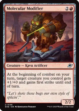 Molecular Modifier  [Foil]  (EOE-146) - [Edge of Eternities] - Trinity Hobby