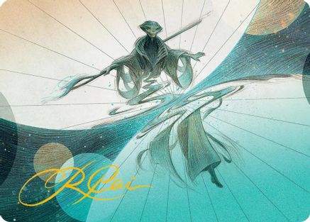 Weftwalking Art Card (Gold-Stamped Signature)  (AAEOE-010) - [Art Series: Edge of Eternities] - Trinity Hobby