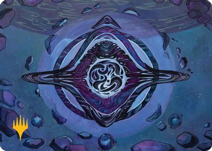 Archenemy's Charm Art Card (Gold-Stamped Planeswalker Symbol)  (AAEOE-011) - [Art Series: Edge of Eternities] - Trinity Hobby