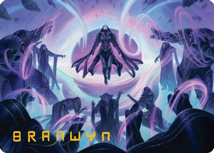 Chorale of the Void Art Card (Gold-Stamped Signature)  (AAEOE-012) - [Art Series: Edge of Eternities] - Trinity Hobby