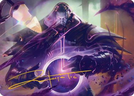 Embrace Oblivion Art Card (Gold-Stamped Signature)  (AAEOE-013) - [Art Series: Edge of Eternities] - Trinity Hobby