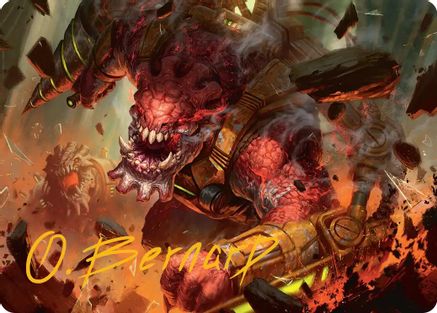 Full Bore Art Card (Gold-Stamped Signature)  (AAEOE-017) - [Art Series: Edge of Eternities] - Trinity Hobby