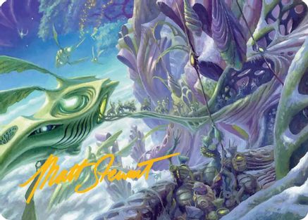 Loading Zone Art Card (Gold-Stamped Signature)  (AAEOE-022) - [Art Series: Edge of Eternities] - Trinity Hobby