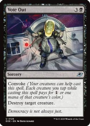 Vote Out  [Foil]  (EOE-126) - [Edge of Eternities] - Trinity Hobby