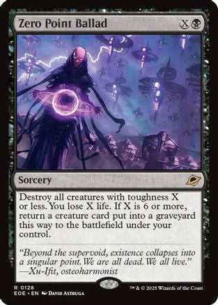 Zero Point Ballad  [Foil]  (EOE-128) - [Edge of Eternities] - Trinity Hobby
