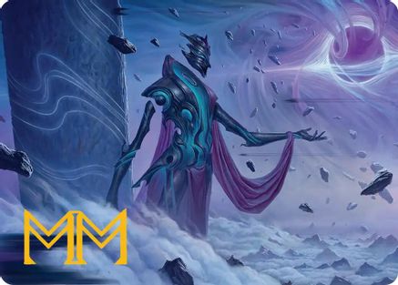 Bygone Colossus Art Card (Gold-Stamped Signature)  (AAEOE-026) - [Art Series: Edge of Eternities] - Trinity Hobby