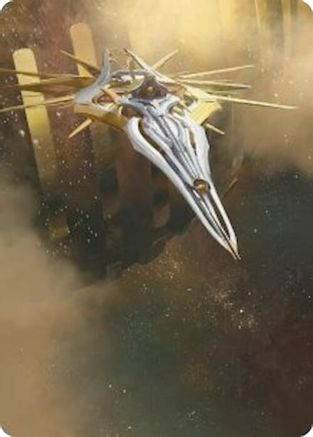 Dawnsire, Sunstar Dreadnought Art Card  (AAEOE-027) - [Art Series: Edge of Eternities] - Trinity Hobby