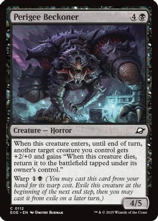 Perigee Beckoner  [Foil]  (EOE-112) - [Edge of Eternities] - Trinity Hobby