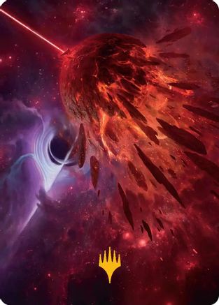 Kavaron, Memorial World Art Card (Gold-Stamped Planeswalker Symbol)  (AAEOE-031) - [Art Series: Edge of Eternities] - Trinity Hobby