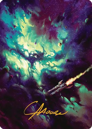 Blinkmoth Nexus Art Card (Gold-Stamped Signature)  (AAEOE-042) - [Art Series: Edge of Eternities] - Trinity Hobby