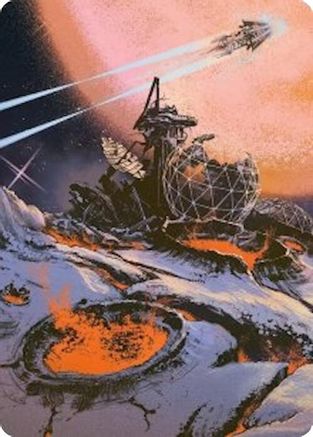 Petrified Field Art Card  (AAEOE-052) - [Art Series: Edge of Eternities] - Trinity Hobby