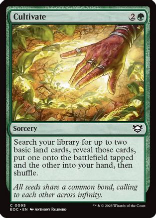 Cultivate  (EOC-095) - [Commander: Edge of Eternities] - Trinity Hobby