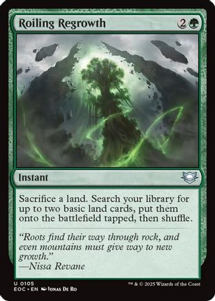 Roiling Regrowth  (EOC-105) - [Commander: Edge of Eternities] - Trinity Hobby