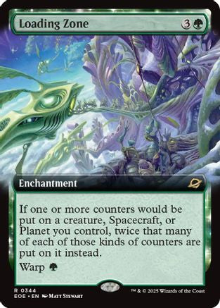 Loading Zone (Extended Art)  [Foil]  (EOE-344) - [Edge of Eternities] - Trinity Hobby