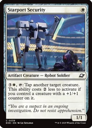 Starport Security  (EOE-039) - [Edge of Eternities] - Trinity Hobby