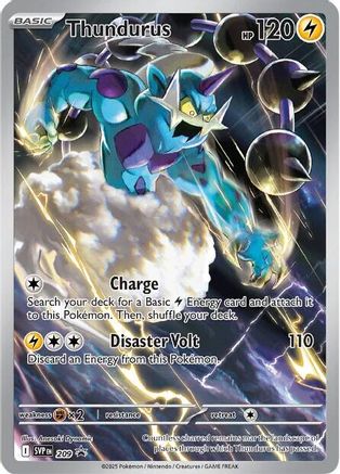 Thundurus - 209  - (209) Holofoil [SV Scarlet & Violet Promo Cards] - Trinity Hobby