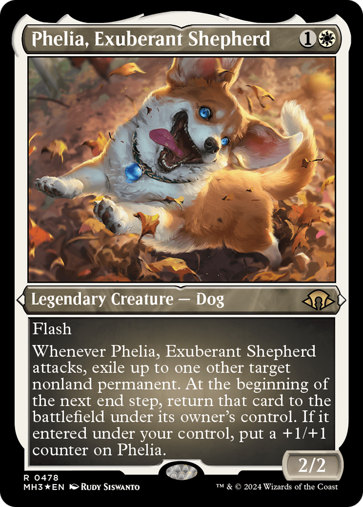 Phelia, Exuberant Shepherd  [Foil]  (MH3-478) - [Modern Horizons 3] - Trinity Hobby