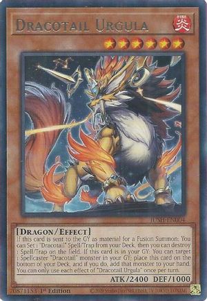 Dracotail Urgula [JUSH-EN004] - Justice Hunters 1st Edition - Rare - Trinity Hobby