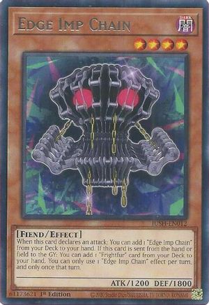 Edge Imp Chain [JUSH-EN012] - Justice Hunters 1st Edition - Rare - Trinity Hobby