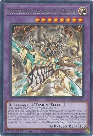 Mysterion the Dragon Crown [JUSH-EN013] - Justice Hunters 1st Edition - Rare - Trinity Hobby