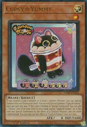 CupsyYummy [JUSH-EN016] - Justice Hunters 1st Edition - Ultra Rare - Trinity Hobby