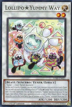 LollipoYummy Way [JUSH-EN021] - Justice Hunters 1st Edition - Rare - Trinity Hobby