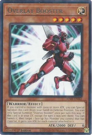 Overlay Booster [JUSH-EN042] - Justice Hunters 1st Edition - Rare - Trinity Hobby