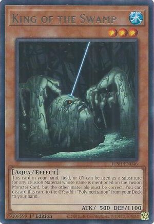 King of the Swamp [JUSH-EN046] - Justice Hunters 1st Edition - Rare - Trinity Hobby