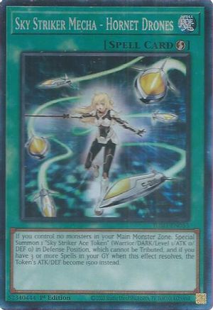 Sky Striker Mecha - Hornet Drones (CR) [JUSH-EN053] - Justice Hunters 1st Edition - Collector's Rare - Trinity Hobby