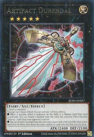 Artifact Durendal [JUSH-EN057] - Justice Hunters 1st Edition - Rare