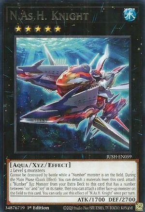 N.As.H. Knight [JUSH-EN059] - Justice Hunters 1st Edition - Rare - Trinity Hobby
