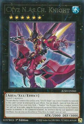 CXyz N.As.Ch. Knight [JUSH-EN060] - Justice Hunters 1st Edition - Rare - Trinity Hobby