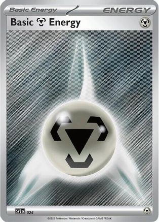 Basic Metal Energy - 024  - (024) Reverse Holofoil [SVE Scarlet & Violet Energies] - Trinity Hobby