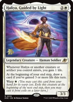 Haliya, Guided by Light  [Foil]  (PRE-019) - [Prerelease Cards] - Trinity Hobby