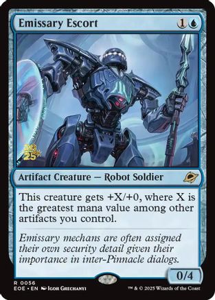 Emissary Escort  [Foil]  (PRE-056) - [Prerelease Cards] - Trinity Hobby