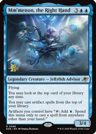 Mm'menon, the Right Hand  [Foil]  (PRE-068) - [Prerelease Cards] - Trinity Hobby