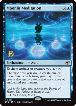 Moonlit Meditation  [Foil]  (PRE-069) - [Prerelease Cards] - Trinity Hobby