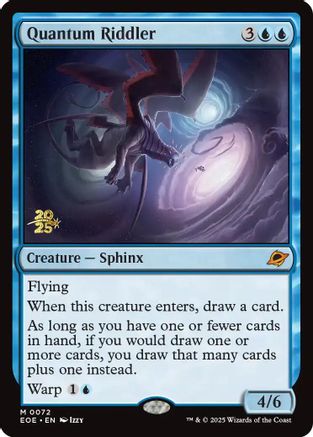 Quantum Riddler  [Foil]  (PRE-072) - [Prerelease Cards] - Trinity Hobby