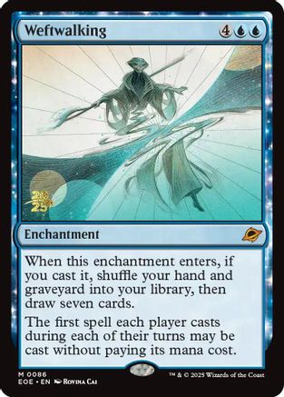 Weftwalking  [Foil]  (PRE-086) - [Prerelease Cards] - Trinity Hobby