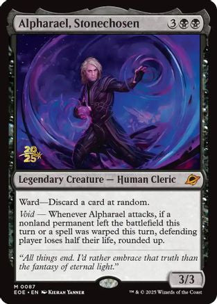 Alpharael, Stonechosen  [Foil]  (PRE-087) - [Prerelease Cards] - Trinity Hobby