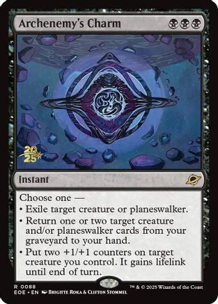 Archenemy's Charm  [Foil]  (PRE-088) - [Prerelease Cards] - Trinity Hobby
