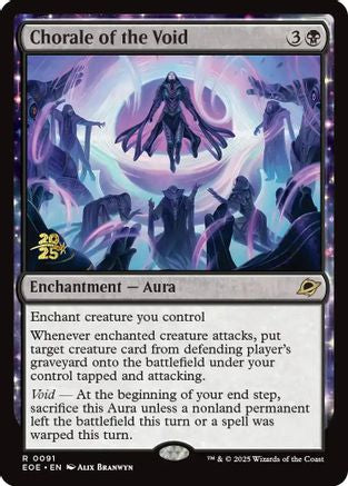 Chorale of the Void  [Foil]  (PRE-091) - [Prerelease Cards] - Trinity Hobby