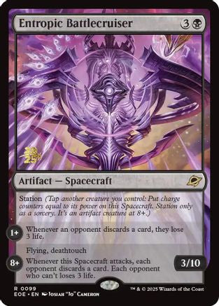 Entropic Battlecruiser  [Foil]  (PRE-099) - [Prerelease Cards] - Trinity Hobby
