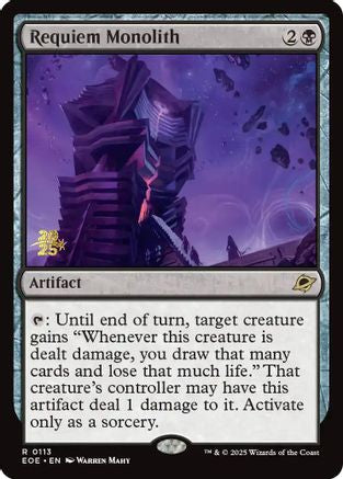 Requiem Monolith  [Foil]  (PRE-113) - [Prerelease Cards] - Trinity Hobby