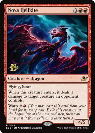 Nova Hellkite  [Foil]  (PRE-148) - [Prerelease Cards] - Trinity Hobby