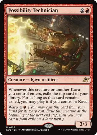 Possibility Technician  [Foil]  (PRE-153) - [Prerelease Cards] - Trinity Hobby