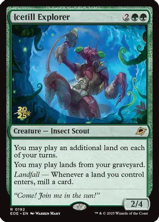 Icetill Explorer  [Foil]  (PRE-192) - [Prerelease Cards] - Trinity Hobby