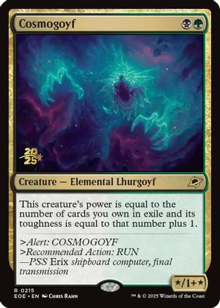 Cosmogoyf  [Foil]  (PRE-215) - [Prerelease Cards] - Trinity Hobby